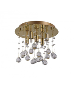 Плафон MOONLIGHT PL5 ORO 094663 Ideal Lux 5xG9 | Osvetlenieto.bg