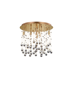Плафон MOONLIGHT PL8 ORO 080932 Ideal Lux 8xG9 | Osvetlenieto.bg