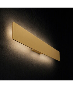 LED Аплик ZIG ZAG AP D29 SQUARE OTTONE 3000K 282121 Ideal Lux | Osvetlenieto.bg