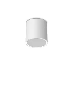 Външен плафон TECHO PL1 D15 ROUND BIANCO 342689 Ideal Lux 1xGU10 IP54 | Osvetlenieto.bg