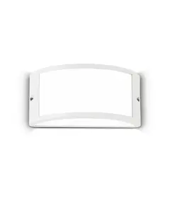 Фасаден аплик REX-1 AP1 BIANCO 092393 Ideal Lux 1xE27 IP44 | Osvetlenieto.bg