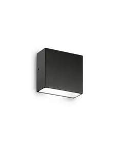 Фасаден аплик TETRIS-1 AP1 NERO 326955 Ideal Lux 1xG9 IP44 | Osvetlenieto.bg