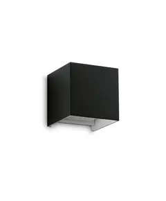 LED Фасаден аплик ATOM AP D10 NERO 3000K 313450 Ideal Lux  IP54 | Osvetlenieto.bg