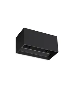 LED Фасаден аплик ATOM AP D20 NERO 3000K 328676 Ideal Lux  IP54 | Osvetlenieto.bg