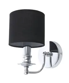 Аплик ABU DHABI W01397BK CosmoLight 1xE14 | Osvetlenieto.bg