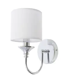 Аплик ABU DHABI W01837WH CosmoLight 1xE14 | Osvetlenieto.bg