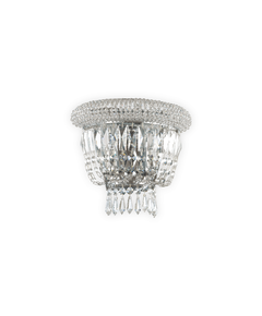 Аплик DUBAI AP2 CROMO 207155 Ideal Lux 2xE14 | Osvetlenieto.bg