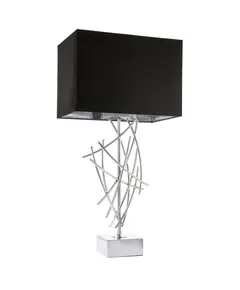 Настолна лампа PANAMA T01953CH CosmoLight 1xE27 | Osvetlenieto.bg