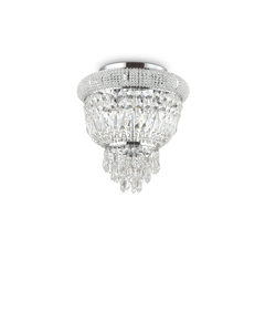 Плафон DUBAI PL3 CROMO 207162 Ideal Lux 3xE14 | Osvetlenieto.bg