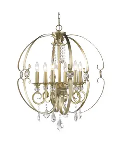 Полилей BREST P06674AU CosmoLight 6xE14 | Osvetlenieto.bg