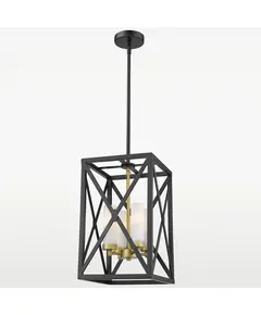 Полилей DUBLIN P04124BZ CosmoLight 4xE14 | Osvetlenieto.bg