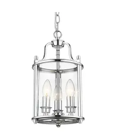 Полилей NEW YORK P03427CH CosmoLight 3xE14 | Osvetlenieto.bg