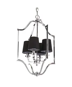 Полилей NEW YORK P04380BK CosmoLight 4xE14 | Osvetlenieto.bg