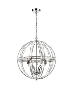 Полилей ORLANDO P05735CH CosmoLight 5xE14 | Osvetlenieto.bg