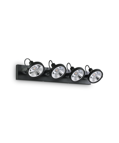Спот GLIM PL4 NERO 200255 Ideal Lux 4xGU10 | Osvetlenieto.bg
