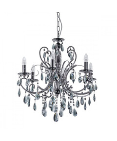 Полилей Barocco Black MD72709-6B Italux | Osvetlenieto.bg