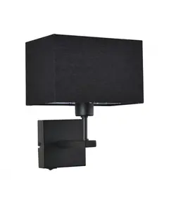 Аплик с ключе Norte WL-1122-1-A-BM-RC-BL Italux | Osvetlenieto.bg