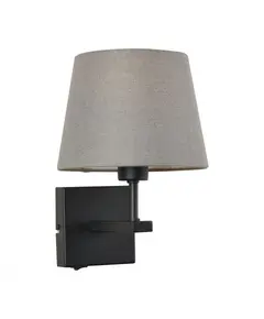 Аплик с ключе Norte WL-1122-1-A-BM-RO-GR Italux | Osvetlenieto.bg