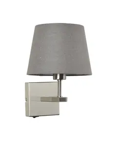 Аплик с ключе Norte WL-1122-1-A-SN-RO-GR Italux | Osvetlenieto.bg