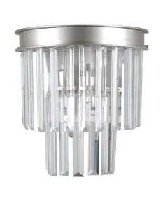 Аплик Verdes WL-44372-2A-SLVR-BRW Italux | Osvetlenieto.bg