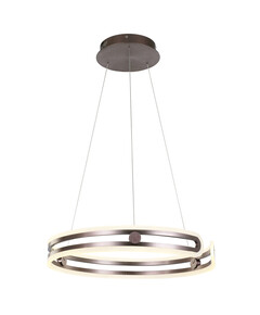 LED Полилей Kiara MD17016002-1E COFFE Italux | Osvetlenieto.bg