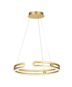 LED Полилей Kiara MD17016002-1E GOLD Italux | Osvetlenieto.bg