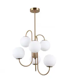 Полилей Gela PND-5500-6-HBR Italux | Osvetlenieto.bg