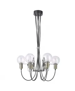 Полилей Gianni MD16096-6B Italux | Osvetlenieto.bg