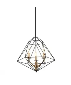 Полилей Maresmo PEN-6369-3-BKBR Italux | Osvetlenieto.bg