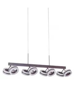 Полилей Metis AD16002-8A COFFEE Italux | Osvetlenieto.bg