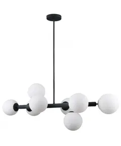 Полилей Raddi PNS-5510-8-BK Italux | Osvetlenieto.bg