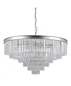 Полилей Verdes PND-44372-14A-SLVR-BRW Italux | Osvetlenieto.bg