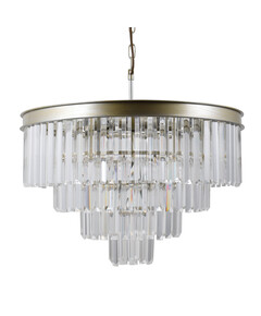 Полилей Verdes PND-44372-8-CHMP-GLD Italux | Osvetlenieto.bg