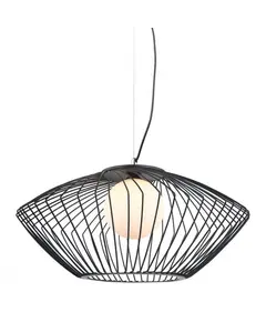 Полилей Zeno MDM-3844-1 BK Italux | Osvetlenieto.bg