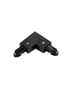 Ъгъл за тоководеща шина 2L ACA черен | Osvetlenieto.bg