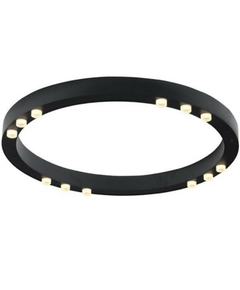 LED Модерен плафон MAGNETO JNAC36LED65BK Aca Lighting 36W 3000K 3240 lm | Osvetlenieto.bg