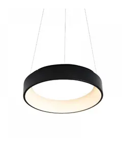 LED модерен полилей APOLLO BR81LEDP60BK Aca Lighting 48W 3000K 2630 lm | Osvetlenieto.bg