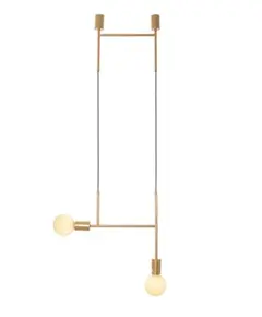 Модерен полилей KYOTO TNK852P38GD Aca Lighting 2xE27 | Osvetlenieto.bg