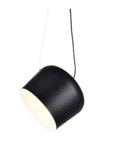 Модерен полилей NOVA OD8002BK Aca Lighting 1xE27 | Osvetlenieto.bg