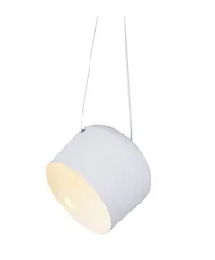 Модерен полилей NOVA OD8002WH Aca Lighting 1xE27 | Osvetlenieto.bg