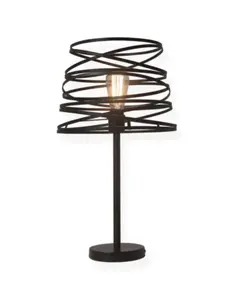 Настолна лампа JAZZ KS1538TB Aca Lighting 1xE27 | Osvetlenieto.bg