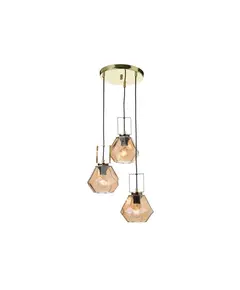 Полилей DIAMONDRA V371483PA Aca Lighting 3xE27 | Osvetlenieto.bg