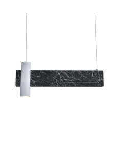 Полилей от мрамор Linea DCR21LEDP60B Aca Lighting 1xGU10 + LED 12W 3000K | Osvetlenieto.bg