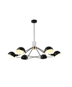 Винтидж полилей CLOTHO EG4346P100B Aca Lighting 6xE14 | Osvetlenieto.bg