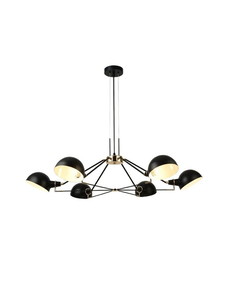 Винтидж полилей CLOTHO EG4346P100B Aca Lighting 6xE14 | Osvetlenieto.bg
