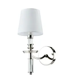 Аплик SIENA W01315WH NI CosmoLight 1xE14 | Osvetlenieto.bg