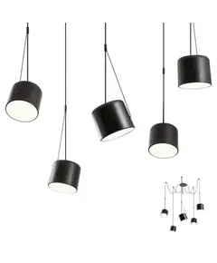 Полилей DODO 01-1828 Redo 5xE27 | Osvetlenieto.bg