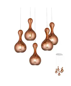 Модерен полилей LOB 01-2263 Redo 5xE27 | Osvetlenieto.bg