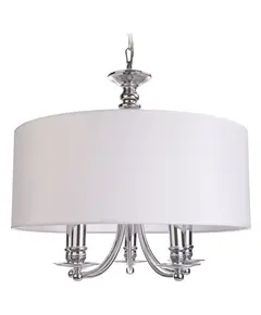 Полилей ABU DHABI P05406WH CosmoLight 5xE14 | Osvetlenieto.bg