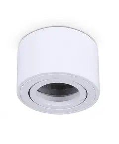 Бяла луна за открит монтаж OH36 Small LED D8 H5 cm | Osvetlenieto.bg